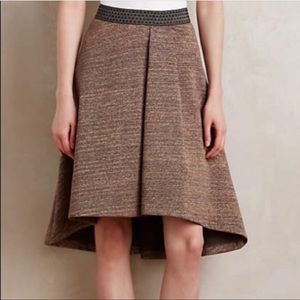Anthropologie HD Paris Sparkle High Low Skirt
